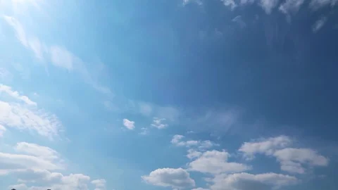 Moving clouds Stock Footage 105232883