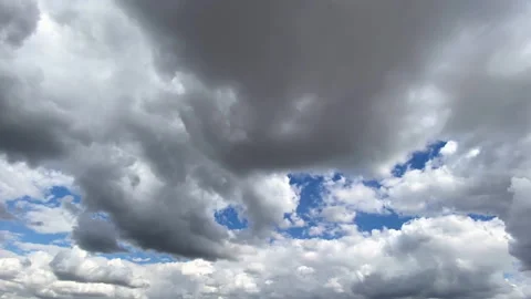 Moving Clouds Stock Footage 131890756