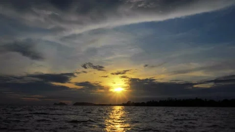 Moving clouds Stock Footage 132424439