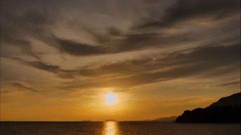 Moving clouds Stock Footage 132808730