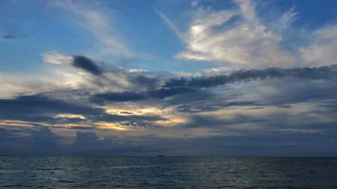 Moving clouds Stock Footage 133134582