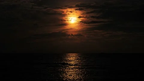 Moving clouds Stock Footage 134224193