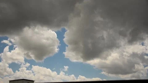 Moving clouds Stock Footage 137278089
