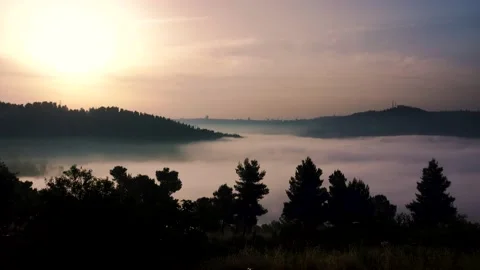 Moving clouds, heaven, top view, low clouds Stock-Footage 162373693