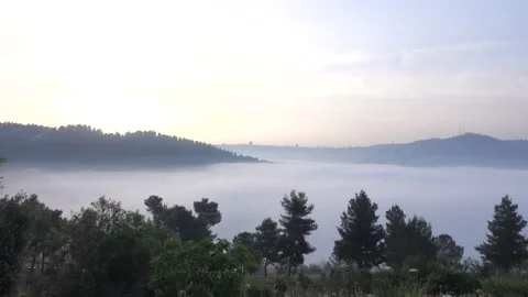 Moving clouds, heaven, top view, low clouds 스톡 동영상 170243203