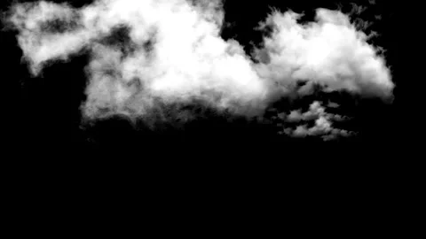 Moving clouds motion graphics with night background Vidéo 144536791