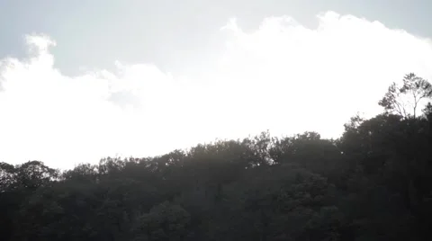 Moving Clouds over Hill_Graded 스톡 동영상 41511946