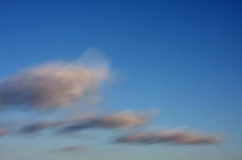 Moving clouds Stock Photos