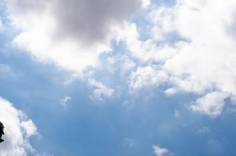 Moving clouds Stock Photos