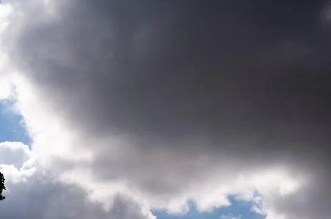 Moving clouds Foto stock