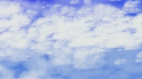 Moving clouds, seamless loop Stock Footage 22201276