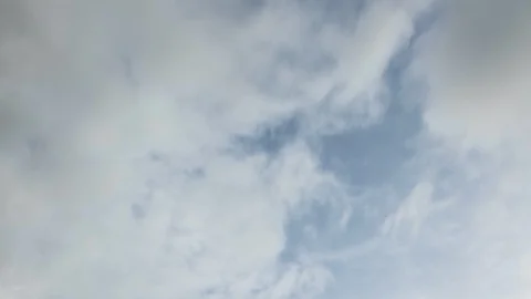 Moving clouds on sky Stock Footage 97912223
