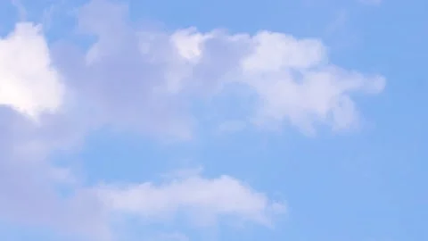 Moving clouds in the sky Stock Footage 136570918