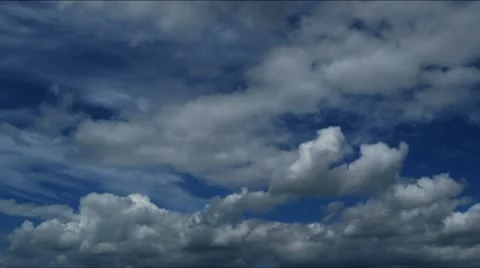 Moving clouds time lapse Video stock 22132363