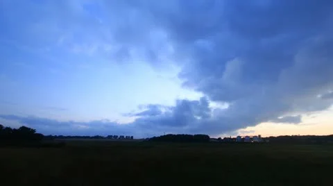 Moving Clouds - Timelapse Stock Footage 11428756