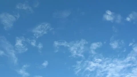 Moving clouds timelapse Stock Footage 20526187