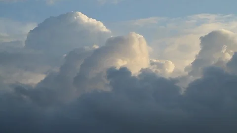 Moving Clouds, timelapse shot Stock Footage 86218811