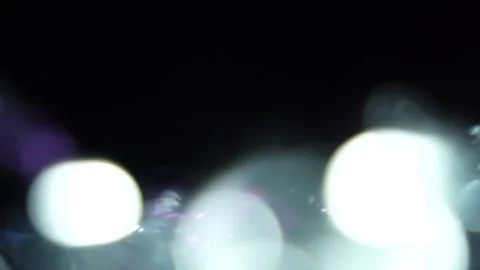 Moving the cluster lights and glowing strips to the left Stock Footage 315317813