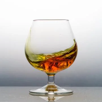 Moving cognac Stock Photos