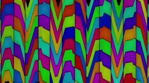 Moving Color Waves Video stock 63881441