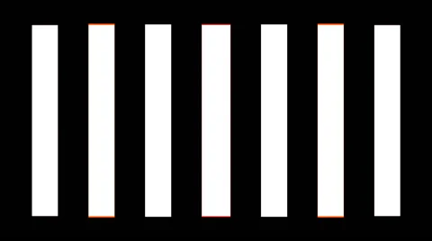 Moving colored bars 3 Stock Footage 60613122