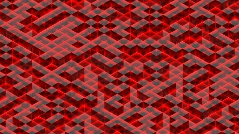 Moving colored red squares. Wall of cubes. Light bright clean minimal squares. Stock Footage 118267257