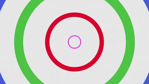 Moving colored rings. Stock Footage 263966965