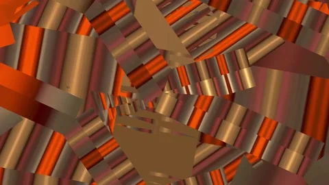 Moving colored stripes. Stock Footage 266282046