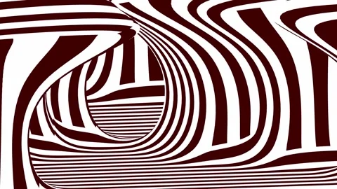 Moving colored stripes. Stock Footage 266282762