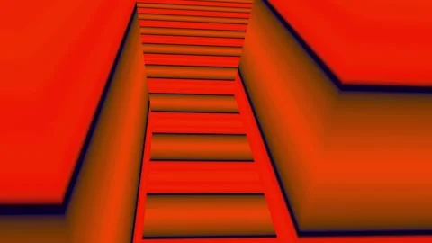 Moving colored stripes. Stock Footage 266282813