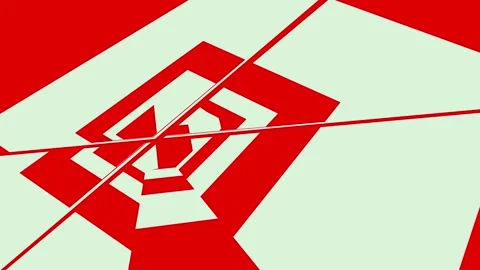 Moving colored stripes. Stock Footage 266283479