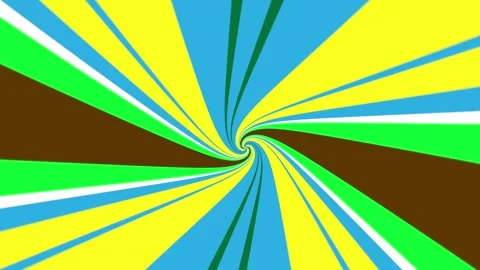 Moving colored stripes. Stock Footage 266438794