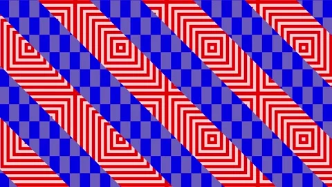 Moving colored stripes. Stock Footage 266438871