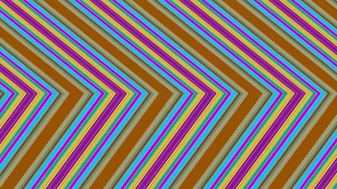 Moving colored stripes. Stock-Footage 266439013