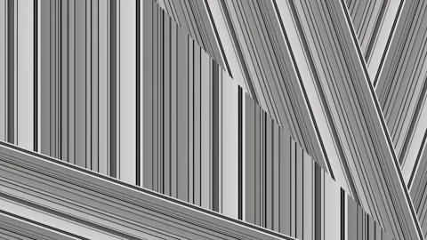 Moving colored stripes. Stock Footage 266440789