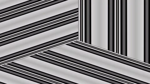 Moving colored stripes. Stock Footage 266440792