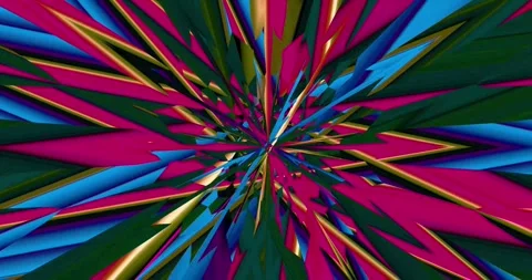 Moving colored stripes. Stock Footage 266549507