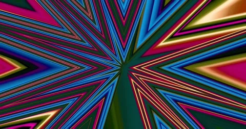 Moving colored stripes. Stock Footage 266549568