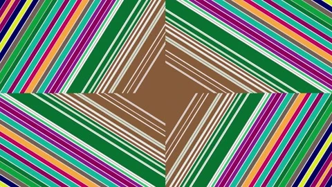 Moving colored stripes. Stock Footage 266549902
