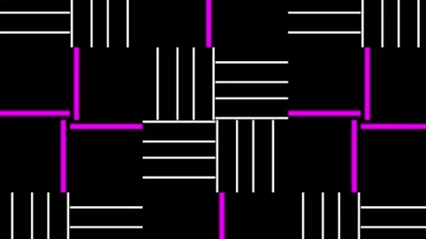 Moving colored stripes. Stock Footage 266550778