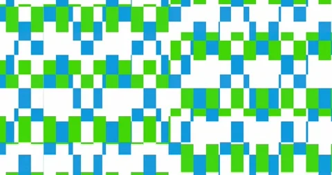 Moving colored stripes. Stock Footage 266570398