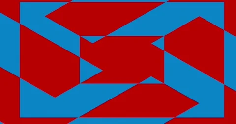 Moving colored stripes. Video stock 266570789