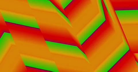 Moving colored stripes. Stock Footage 266571057