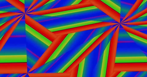 Moving colored stripes. Stock Footage 266571155