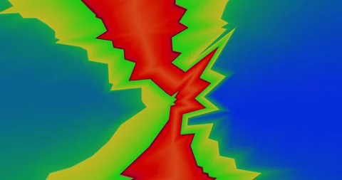 Moving colored stripes. Stock Footage 266571192