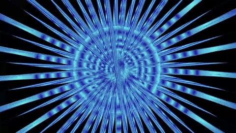 Moving colored stripes. Stock Footage 266649558