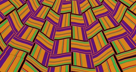 Moving colored stripes. Stock Footage 266649831