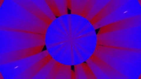 Moving colored stripes. Video stock 266650170