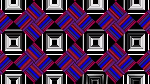 Moving colored stripes. Stock Footage 266650497