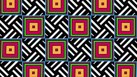 Moving colored stripes. Stock Footage 266650518